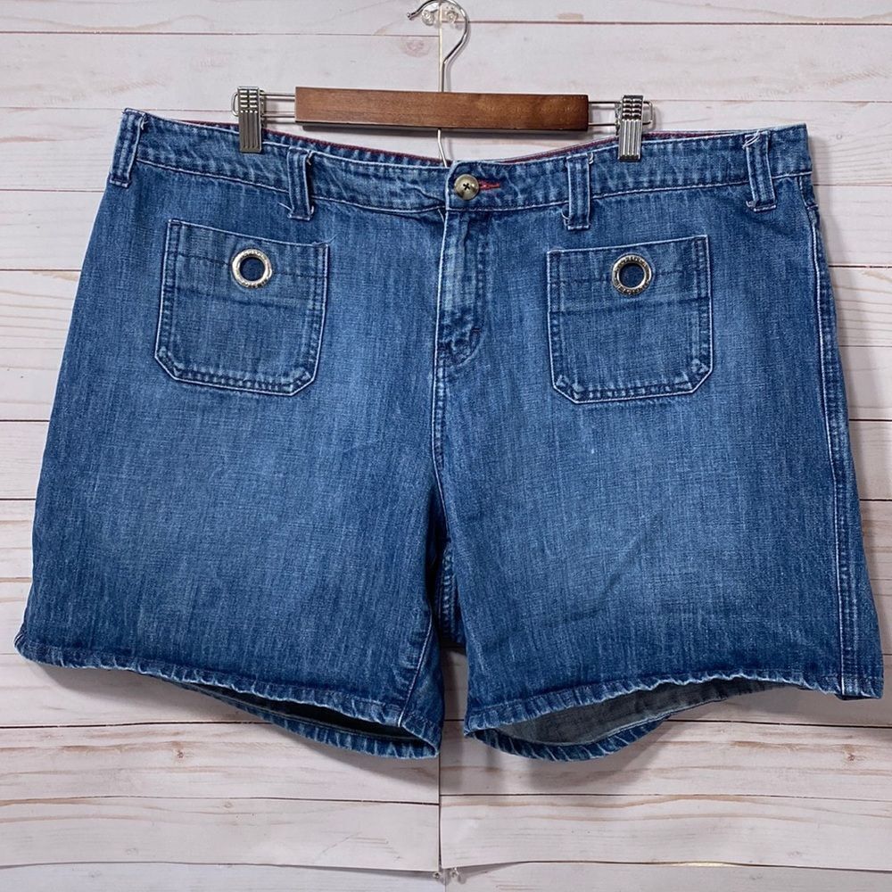 Tommy Hilfiger High Rise Jean Shorts